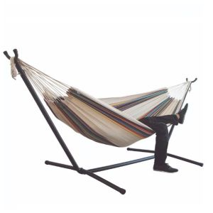 Custom Outdoor Folding Hammock 2 People Heavy Duty Hammock Stand