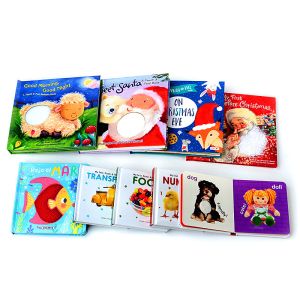 OEM Custom Printing Touch And Feel Board Education Books For Kids