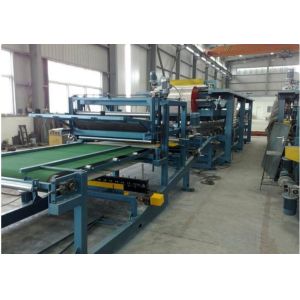 Colored Steel Continuous Sandwich Panel Production Line With 5 Tons Capacity