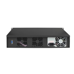 2U Rackmount 8 Gigabit LAN 4 SFP optical fiber Intel®C236 Xeon E3 firewall PC