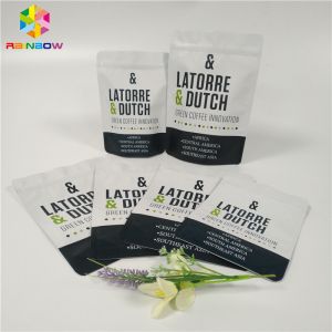 China Aluminium Foil Pouch Packaging k Reclosable Valve Coffee Bag Gravure Printing on sale