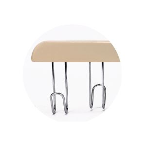 Betterall High Quality Custom Lotus Five Hooks Wood Tie Hanger