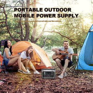 1000WH Solar Portable Power Station USB DC AC 1000W Lithium Battery Bank