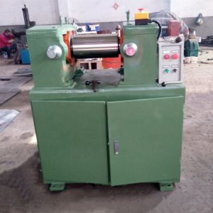 Front Roll Linear Speed of 9 m/min Mini Rubber Lab Mixing Mill for Laboratory