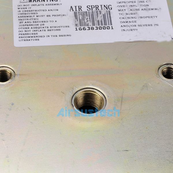 3/8 Air Inlet Contitech FT 530 30 Triple Convoluted Rubber Air Spring Shocks