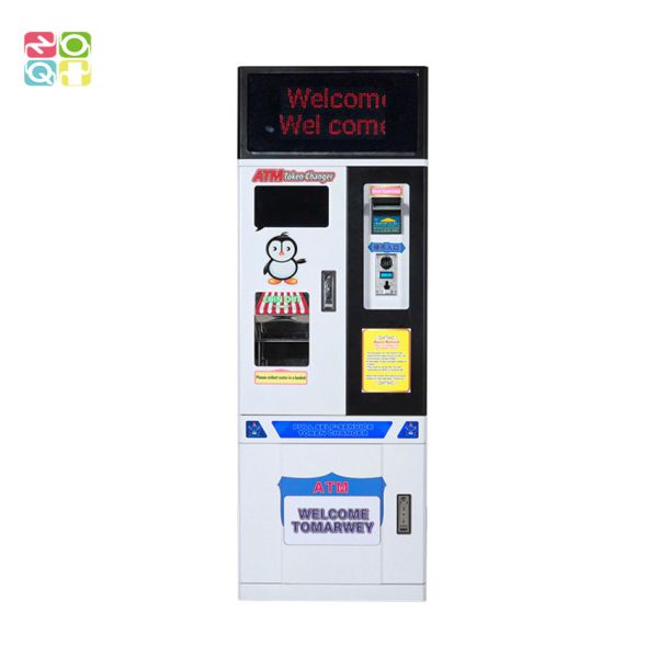 Bill To Coin Exchange Vending Machine Coin Changer Machine With LED Or LCD