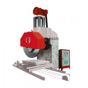 Cheap Single Arm Multi-blade Stone Cutting Machine for Granite Block in Red Stone Machinery for sale