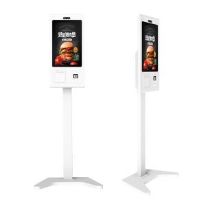 High-Performance Self-Ordering Kiosk with Dual-Screen Display for Enhanced