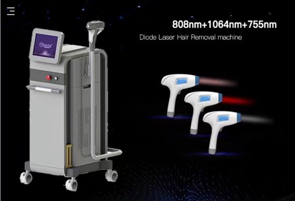 Diode Body Hair Removal 808nm 755nm 1064nm Laser Depilation Machine