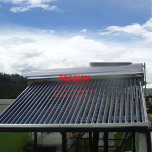 China 300L Stainless Steel Solar Water Heater 200L Non Pressure Solar Geyser 304 Vacuum Tube Solar Heaing System on sale