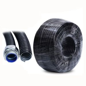 High Flexibility Plastic Coated Metal Hose -40°C To 120°C Temperature Range