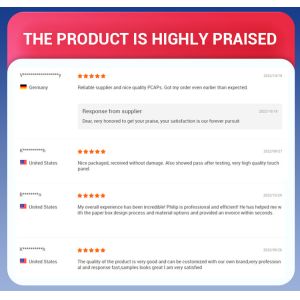 10.1-21.5 Inch G G PCAP Touch Panel Capacitive Touch Panel For Industrial