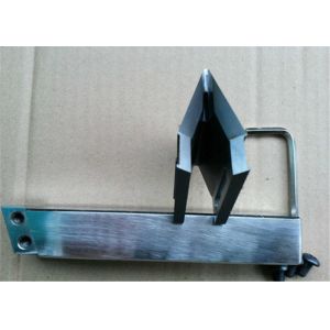 High Performance CNC Precision Turned Components Black Aluminum Anodized Shaft