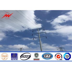 110KV multisided electrical power pole for over headline project