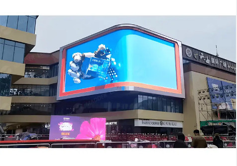 20-50 Degree Surface Mount Device outdoor LED Screen For Iron Or Die-Casting