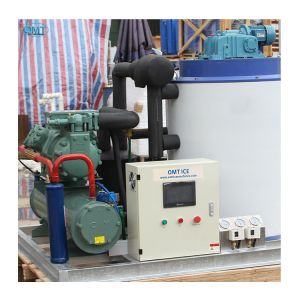 5tons Freshwater Flake Ice Machine Fishery Cooling 380v Flake Ice Maker Machine