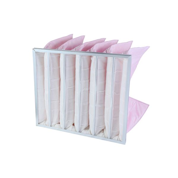 3 4 5 Pocket Air Filter Pocket F7 F8 100-250Pa Final Resistance