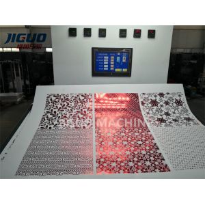 Cardboard Sheet Thickness 0.1-3mm Foil Hot Stamping Machine With 0.1mm Die
