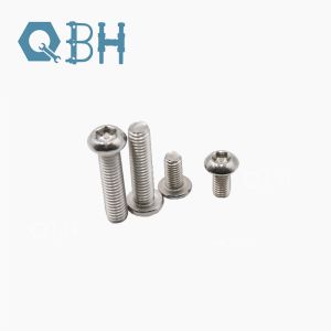 Plain M3 Hex Socket Screw 304 Stainless Steel