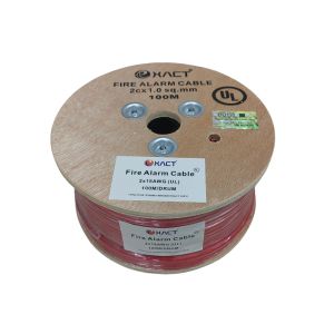 ExactCables 3x0.8mm2 Shielded Bare Copper Fire Alarm Cable for Optimal Fire Detection