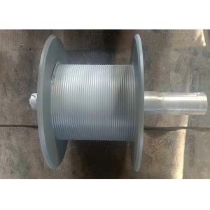 Q355D Cable Winch Drum, Customizable Lebus Groove Wire Rope Reel