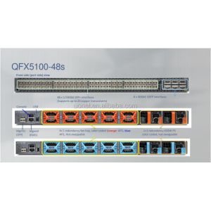 Juniper QFabric System QFX5100 Series QFX5100-96S-DC-AFO