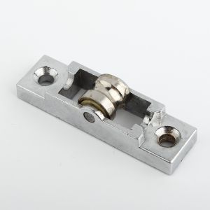 Single Roller UPVC Sliding Window and Door Hardware with Zinc Alloy Groove