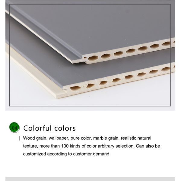 Moisture Proof WPC Fluted Wall Panels 1220*2440mm 1220*2600mm