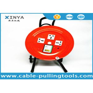 220V or 380V Portable Electric Cable Reel With 30m Cable For Power Construction