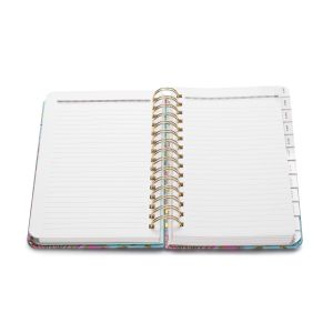 310g A5 Notebook Organizer 120GSM Personal Planner Book Gold Foils Wire Coil