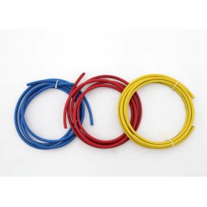 China OD 11mm Or 12mm 500 Psi Low Loss Refrigerant Hoses With Red Blue Yellow on sale