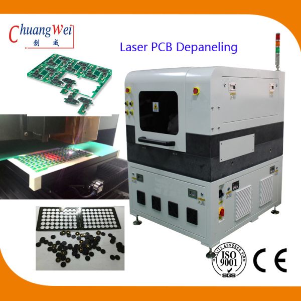 FPC PCB Laser Depaneling Machine Auto Vision Positioning Pcb Depaneling