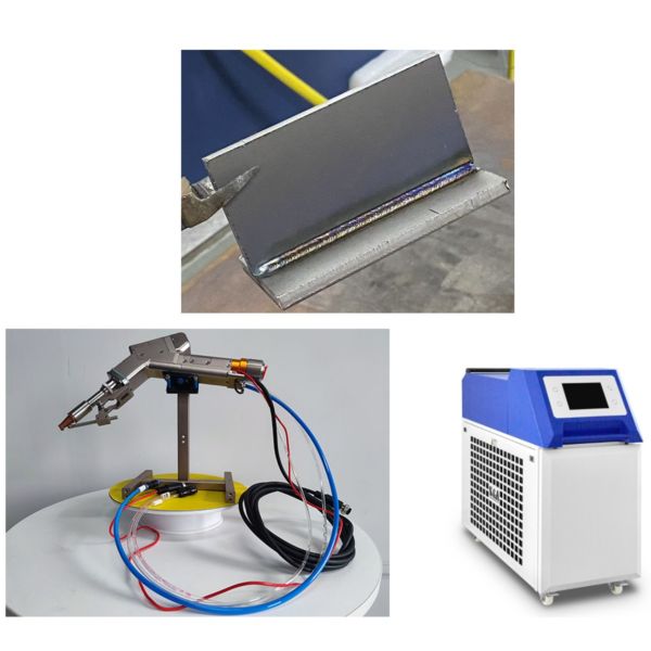 Handheld Welding Machine with Water Cooling Laser for Welding different