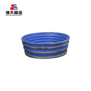 High Manganese Steel GP500 11F Cone Crusher Mantle Bowl Liner for Used Mining