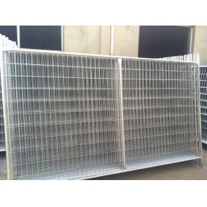 Construction Fencing System 1.8m*2.4m mesh 60mm*150mm*4.00mm Tubing 32mm*2.0mm
