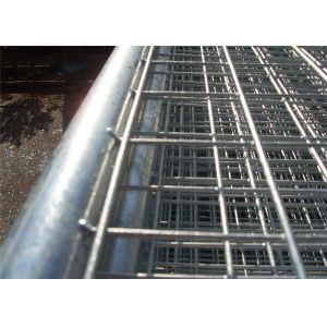 Silver Color Temporary Dog Fence Non Permanent Fence For Dogs OD 32 Pipes