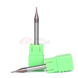 1mm 1/25" 1/8" 1/16" 2 Flute End Mill Stainless Steel Tungsten Carbide Milling
