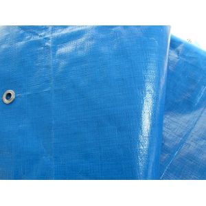 Cheap 1.5*6m wood tarp with eyelets and rope reinforced for sale