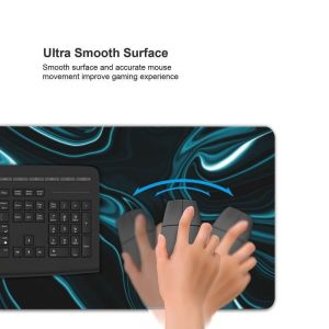 Basic Gaming Mouse Pad with Customized Comfortable Pattern Sublimation Printing