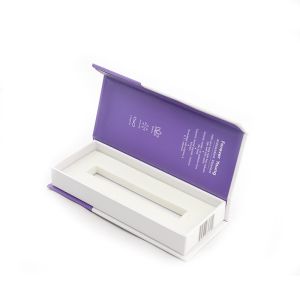 China SGS Flap Type Cosmetic Packaging Paper Box , Magnetic Closure Gift Box on sale