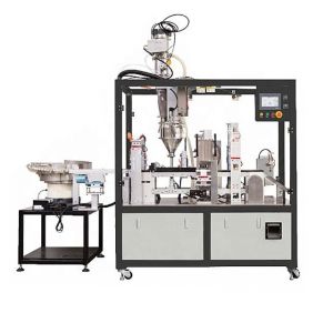 Linear Coffee Capsule Filling And Sealing Machine With Nitrogen Flushing Function