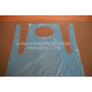 PE Disposable Polyethylene Aprons Flat Pack On A Roll Single Use Dust Proof
