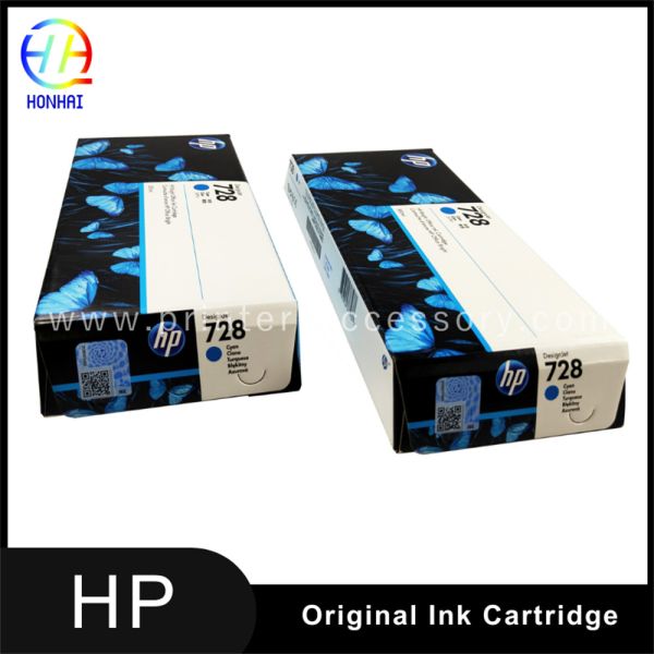 Cyan Ink Cartridge For HP DesignJet T730 T830 Large Format Plotter Printers HP