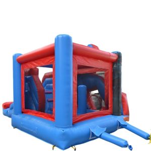 Logo Custom Logo Printed Commercial Pvc Inflatable Bouncy Castle for Children