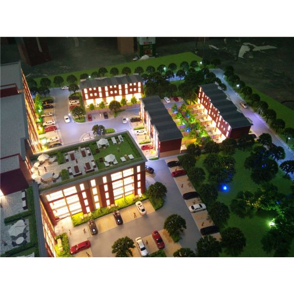 Commercial Miniature Architectural Models UK Residential Building Style
