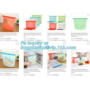 Reusable Leakproof Zipper Preservation Airtight sandwich Zip lockkk Cooking