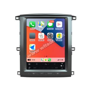 12.1" Screen Tesla Vertical Android Screen For Mitsubishi Pajero V93 V97 V98