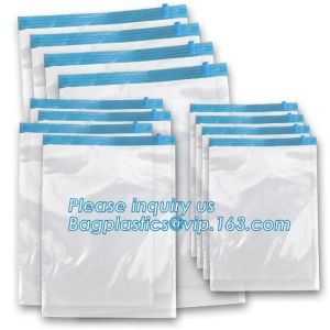 Cheap vacuum space bag with hanger, canvas vacuum bag for bedding, vacuum storage bag for home storage, bagplastics, pacrite for sale