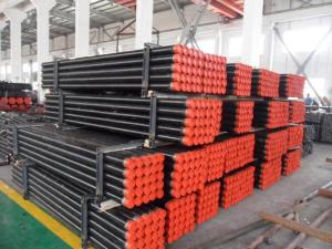 China Geological Exploring Steel Drill Rod , Hardened Steel Rod  BQ NQ HQ PQ Size on sale