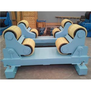 Welding turning rolls Widen PU wheels Manual walk